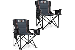 Oversized Folding Camping Chair 2Pack
