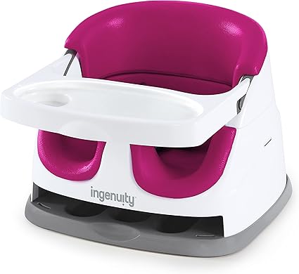 Amazon Co Jp キッズツージャパン Ingenuity インジェニュイティ Baby Base 3 0 ベビーベース 3 0 ベビーソファ ピンク 6ヶ月 11579 By Kids Ii 1個 X 1 ベビー マタニティ