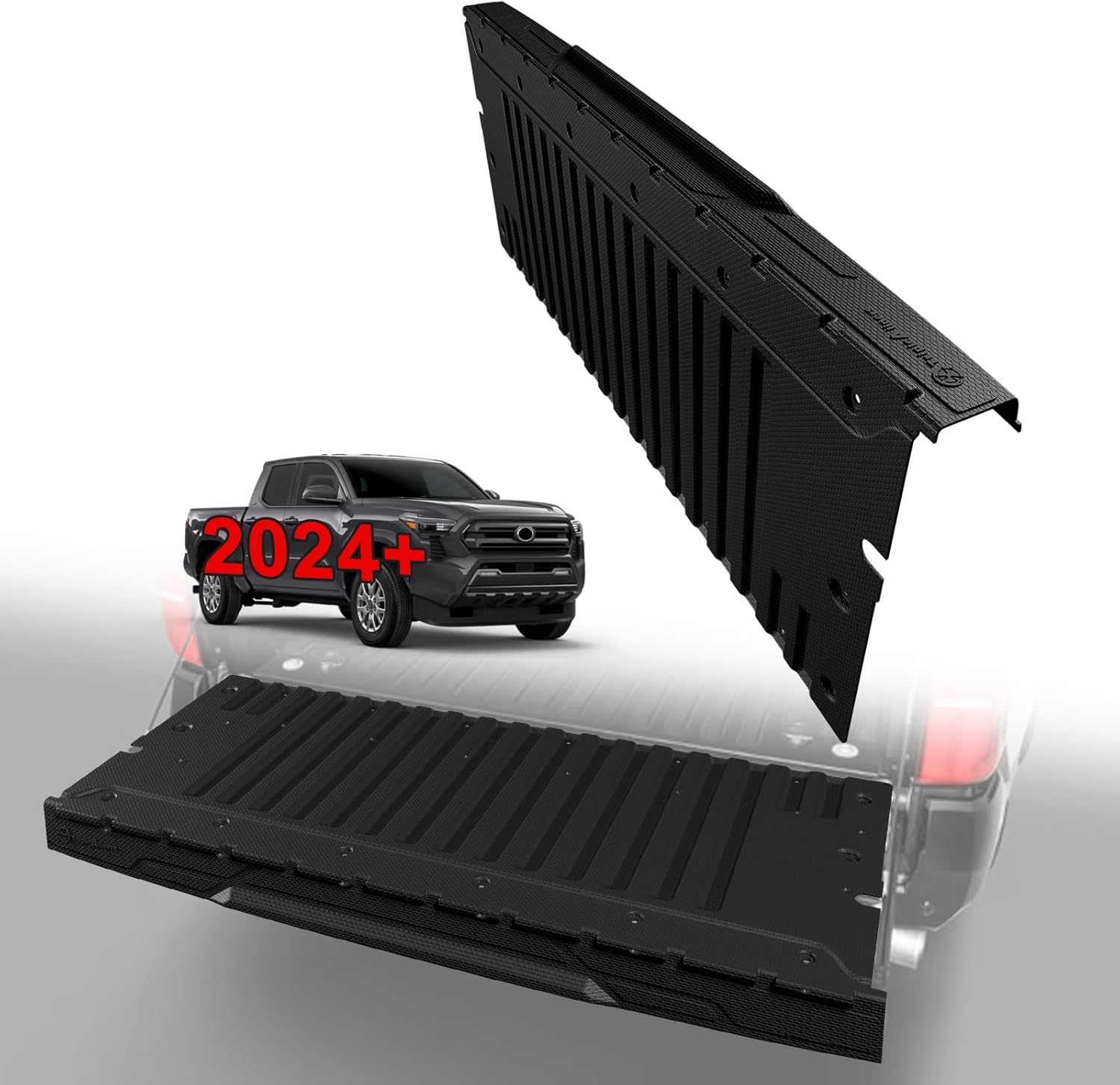 TripleAliners Truck Bed Mat 6FT & Full-Coverage Tailgate Mat Compatible with 2024 2025 2026 Toyota Tacoma Accessories