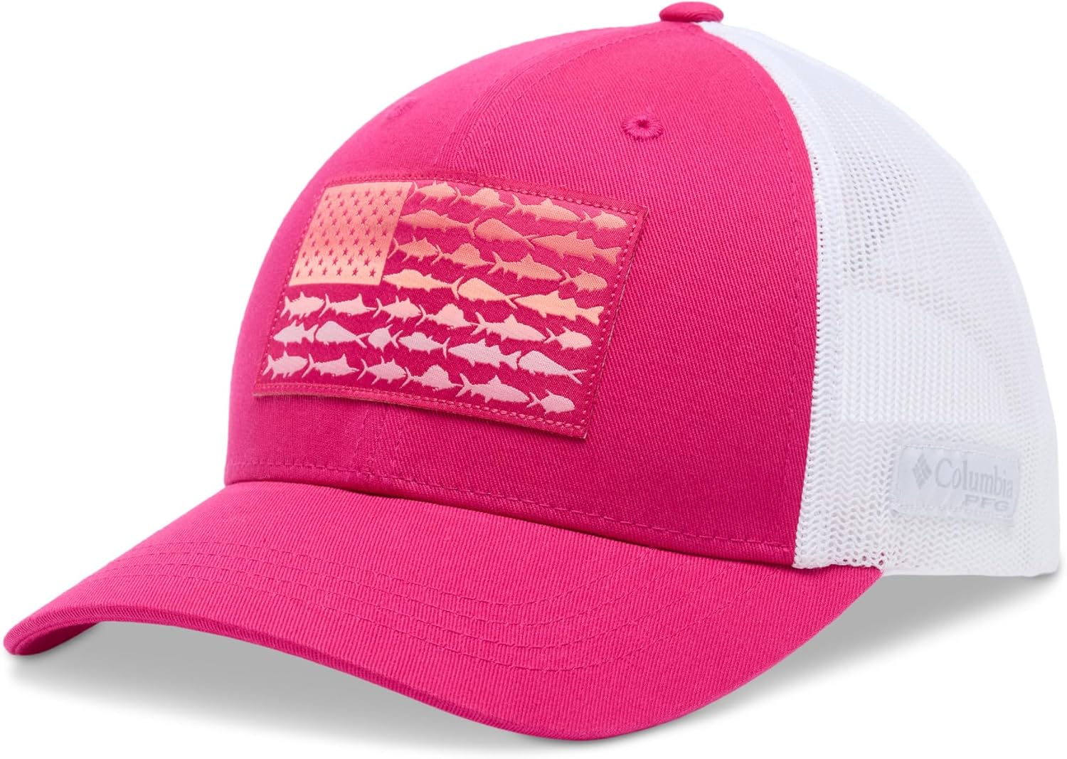 Columbia Women’s PFG Fish Flag Snapback Cap – Stylish & Functional