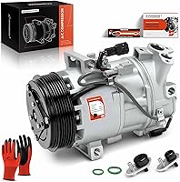A-Premium AC Compressor w/ Clutch for Nissan Sentra 2013-2019 1.6L 1.8L PXC14 PAG46 Oil Prefilled