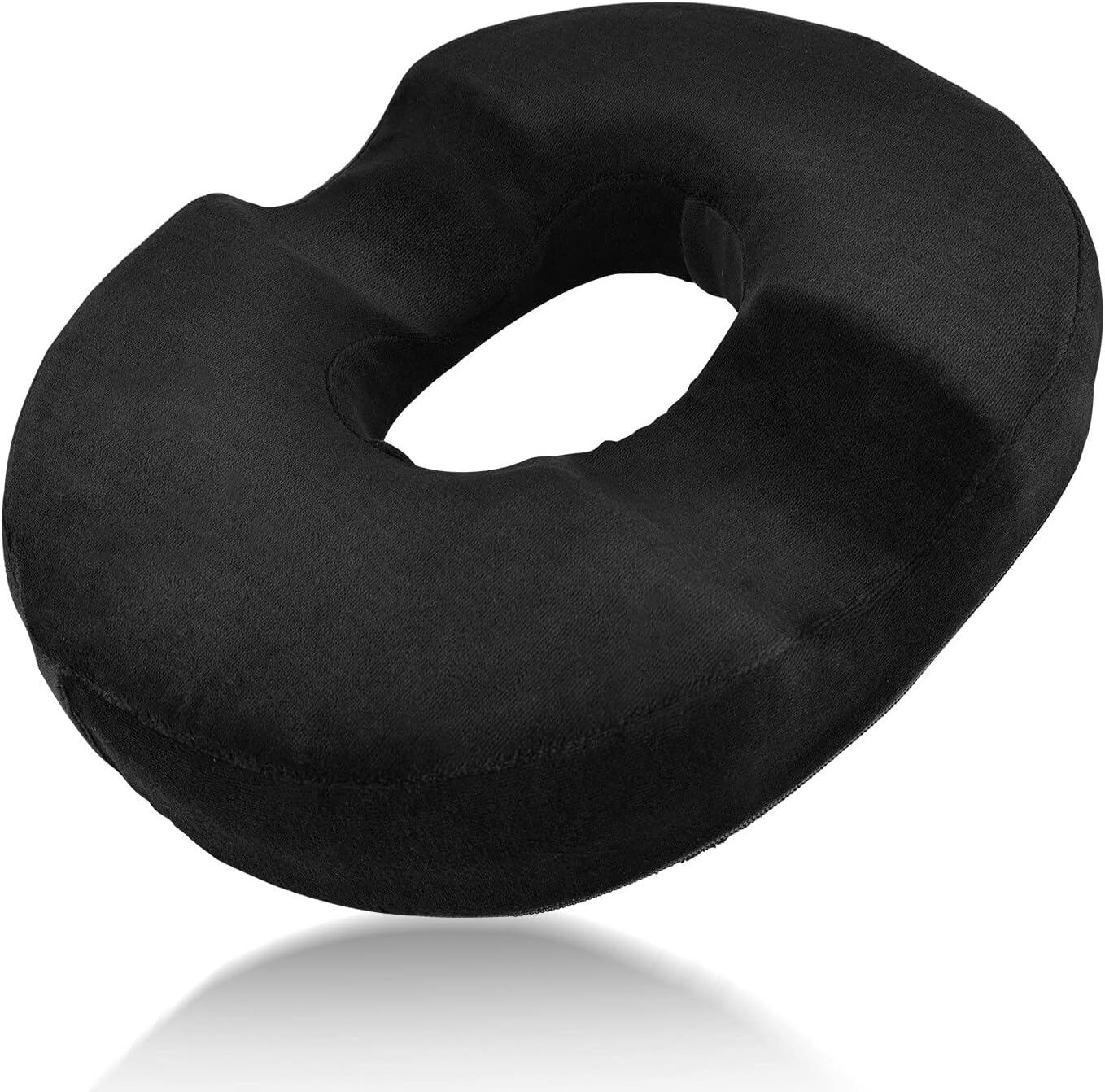 Hemorrhoid Tailbone Cushion Memory Foam Pressure Relief Cushion, Doughnut Ring Chair Cushion