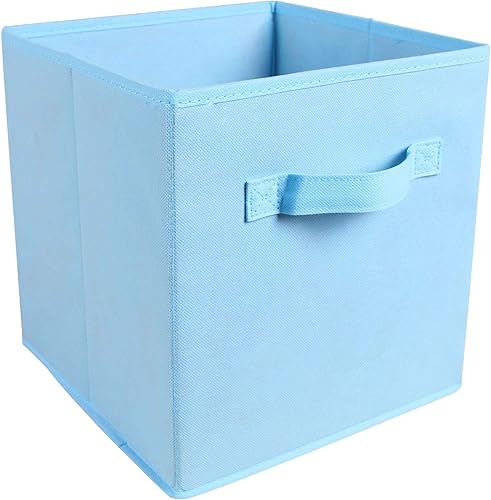 Miniatura 6 de Contenedores de almacenamiento plegables de tela para organizar con doble asa, juego para edredones de armario y mantas, caja de mudanza extra