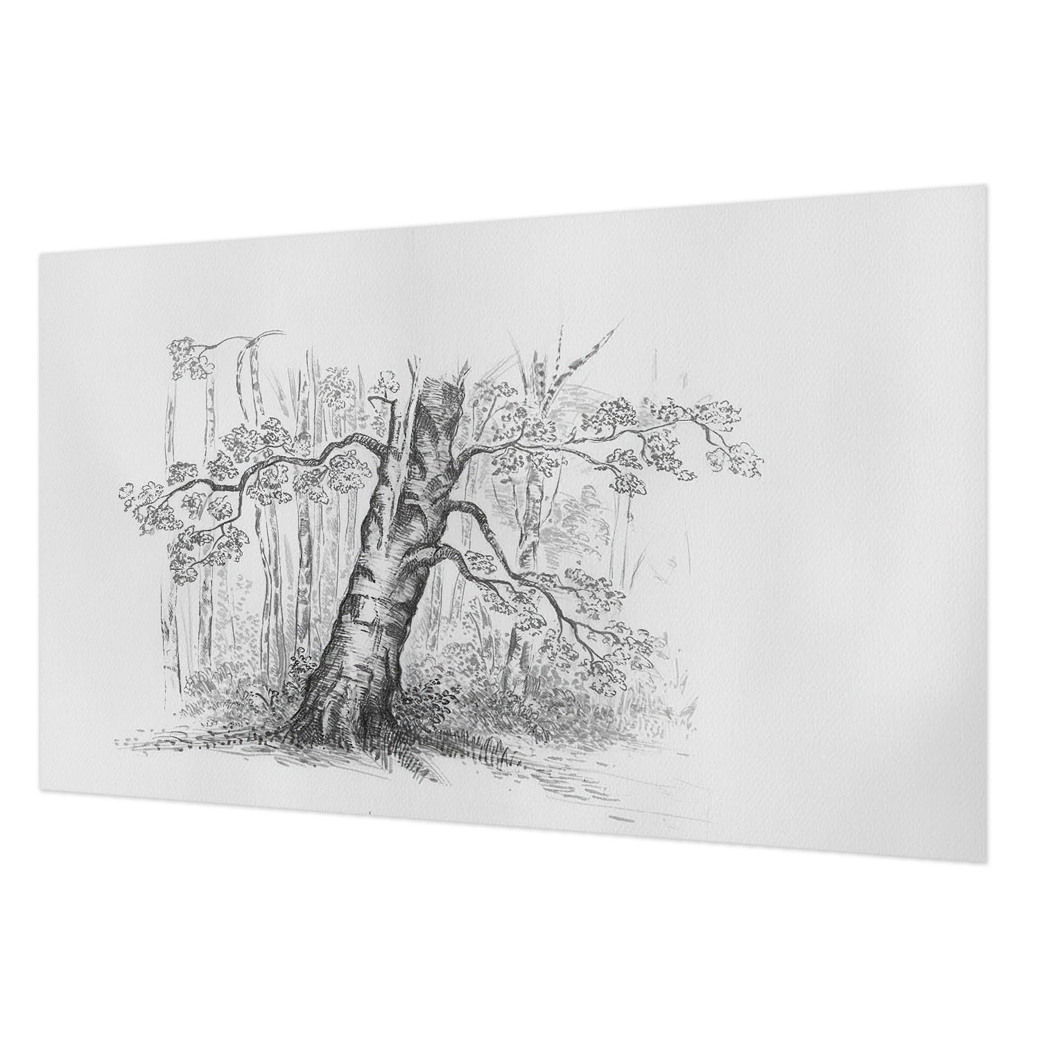 Papier peint grand format facile à poser pour masquer un grand mur