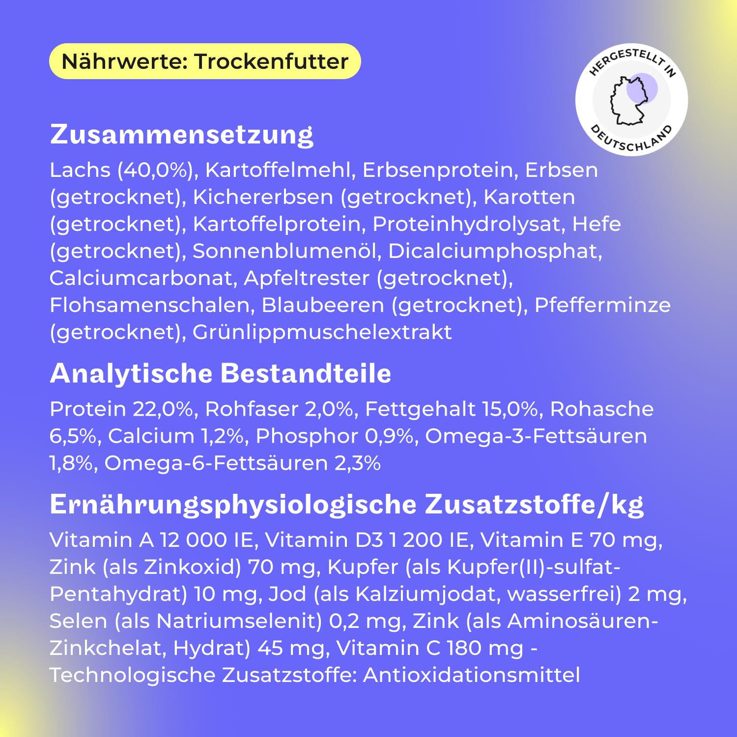 HEY HOLY Set 7 kg Premium Trockenfutter, 6 x 375 g Nassfutter & 1 x 200 g Snacks für Bulldoggen | 100% hypoallergen & getreidefrei | Hundefutter & Leckerlis für ausgewachsene Bulldoggen mit Lachs