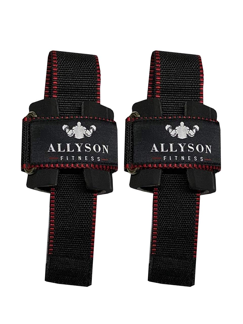 ALLYSON FITNESS Power Weight Lifting Bar Straps with Wrist Support Wraps, Gym Workout, Bodybuilding, Power Lifting, Strength Training for Men & Women (Pair) (B08R3SNVJM) Amazon Price History, Amazon Price Tracker