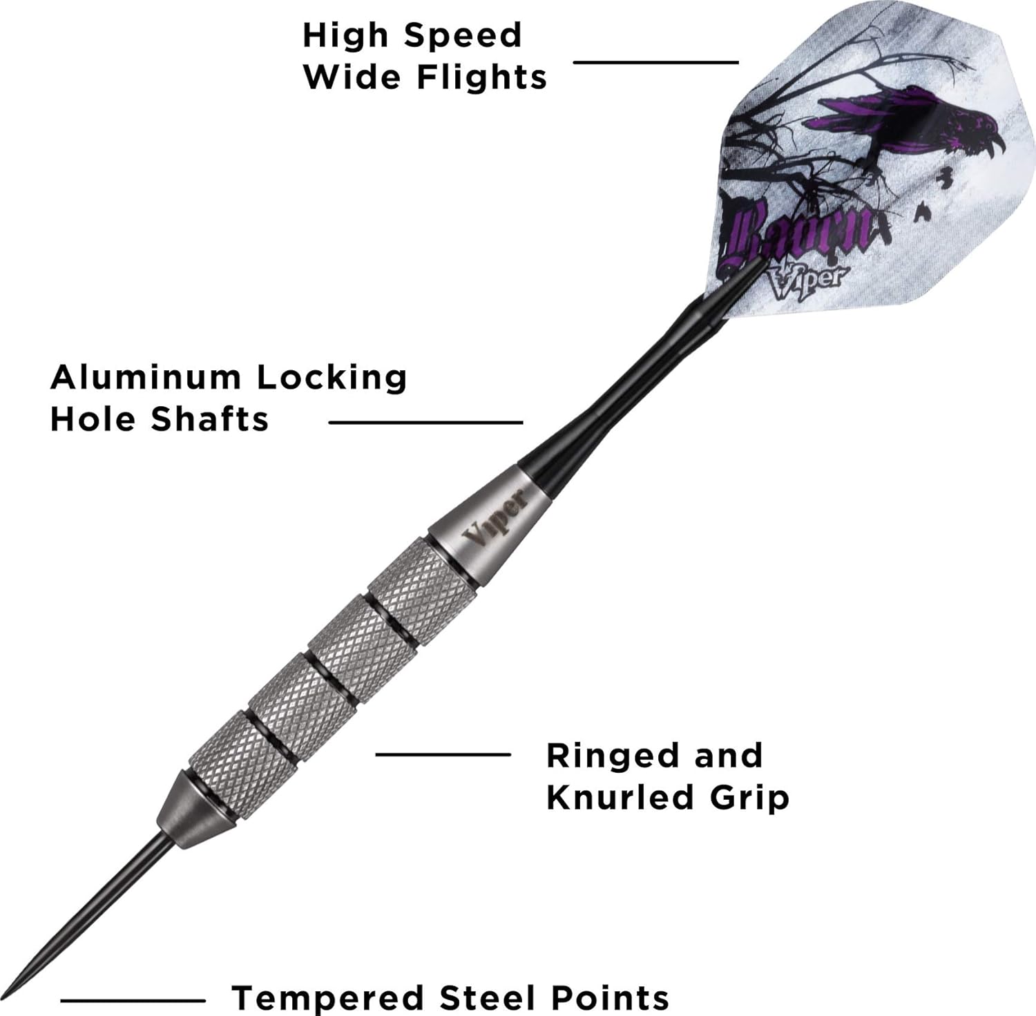 Viper Underground Steel Tip Dart Set