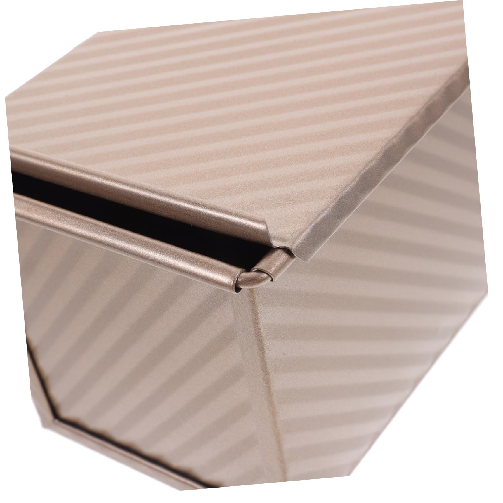 Molde De Pan Para Hornear De Acero Al Carbono Con Tapa Utensilio De Cocina Antiadherente Para Pan De Molde Para Panadería y Uso Doméstico