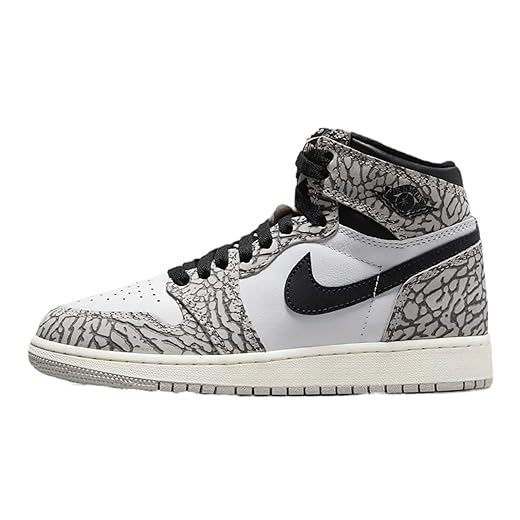 Nike Jordan Air Jordan 1 Retro High OG Tech Grey/Muslin-Black-White FD1437-052 6Y