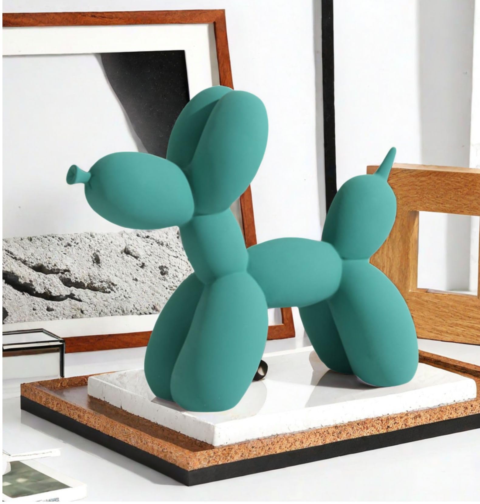Hars Standbeeld Vergulde Kak Ballon Hond Decor Woonkamer Ornamenten Creatieve Kunst Tafelblad Beeldjes Woondecoratie,A-2