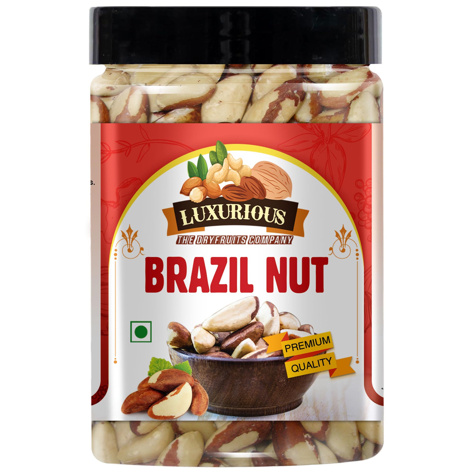 Luxurious Premium Dried Brazil Nuts - 1000gm | Treasures Nuts | Brazil Nuts A++ | Brazil Nuts Dry Fruits Rich in Selenium, Iron, Calcium, Zinc - Healthy & Crunchy Protein Snack For Kids & Adults - Pack of 2 (B0CSX9HCMD) Amazon Price History, Amazon Price Tracker