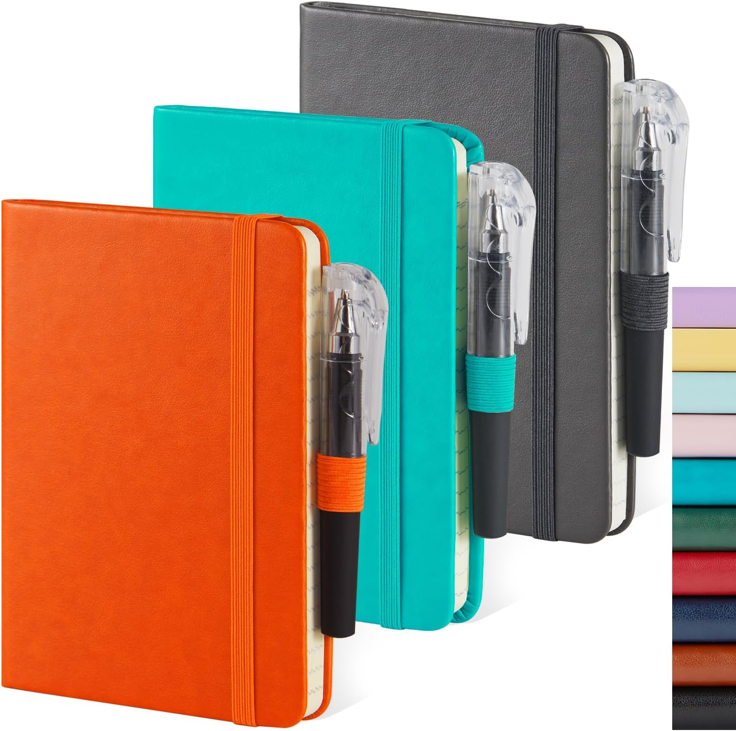 Amazon nirmiro 3 pack pocket notebook notepad with pen mini