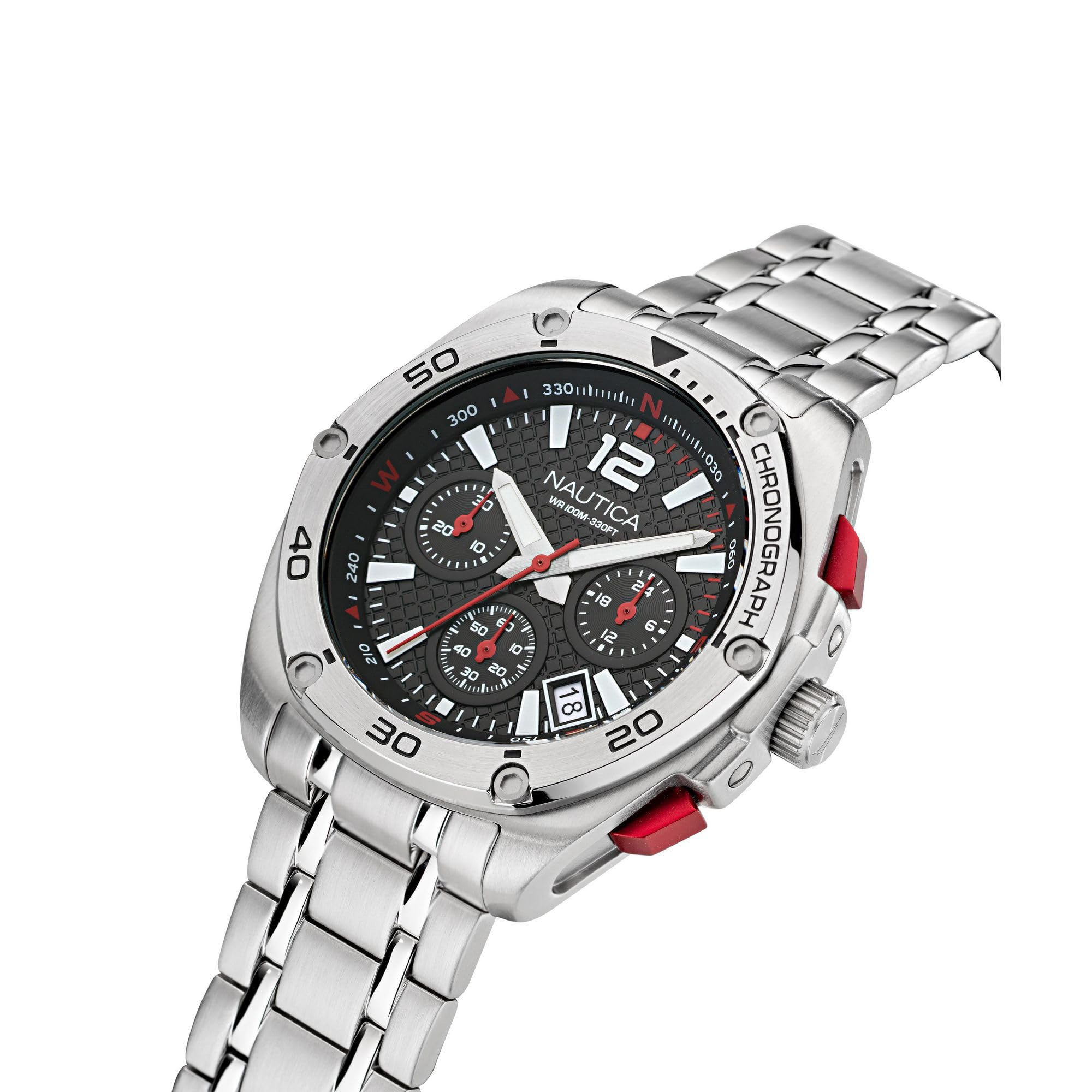 Nautica Reloj Tin Can Bay para Hombre