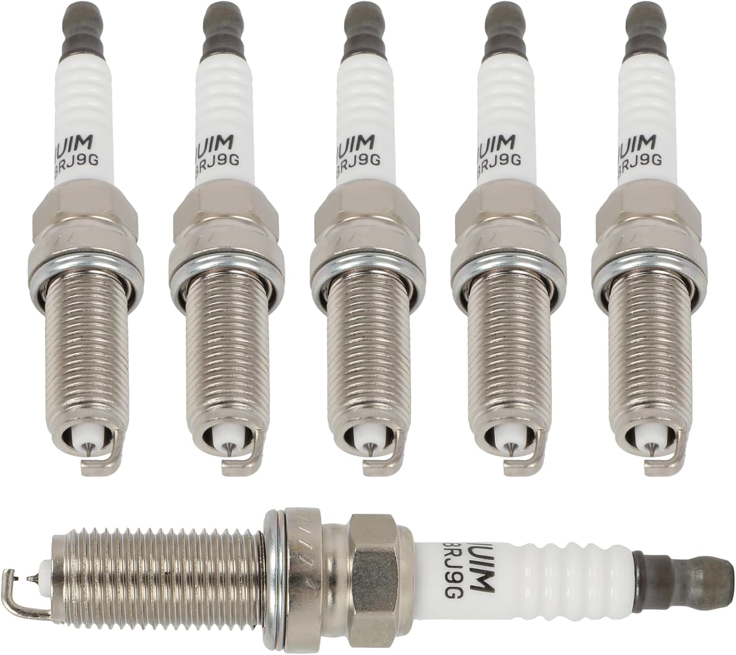 SCITOO Iridium Iridium Spark Plugs for Infiniti Q50 2016-2020,Q60 2017-2020,3.0L DILKAR8K8G 6 pcs