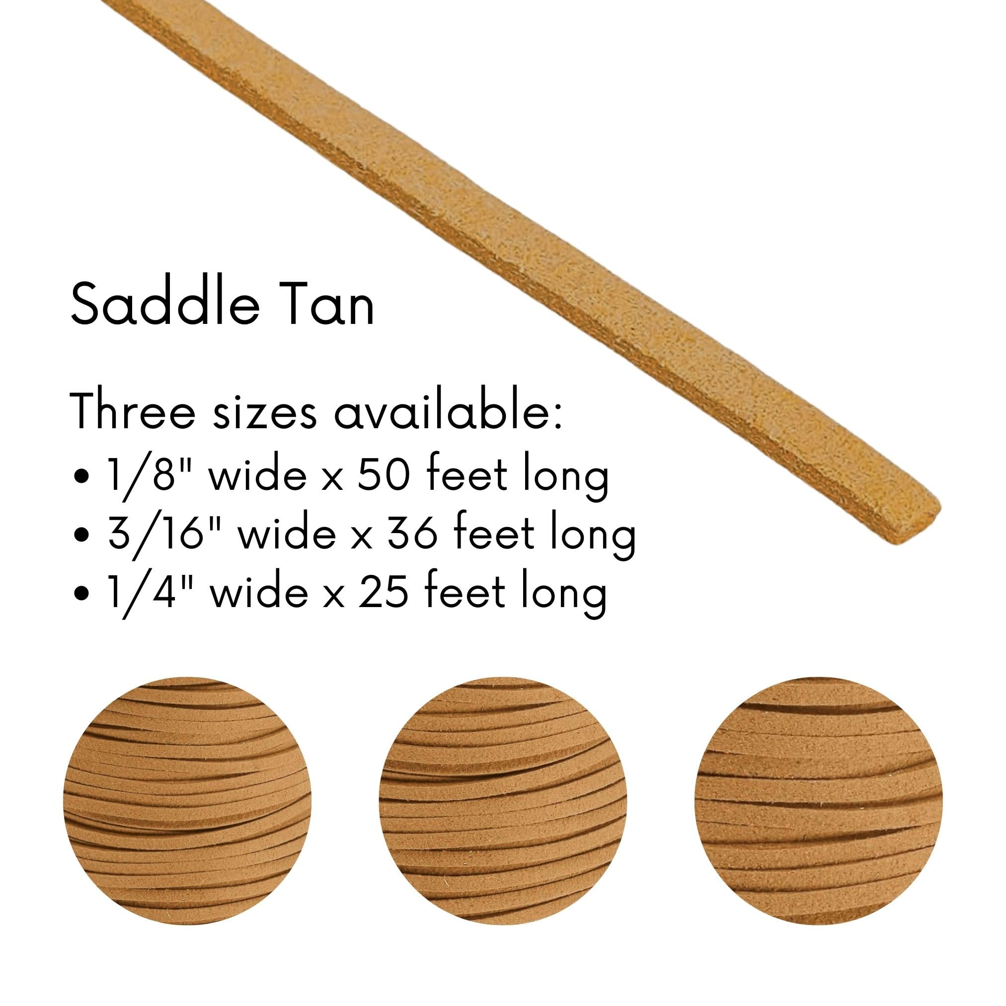 Deerskin Leather Cord Strips Spool | Genuine Leather Boot Shoe Laces | Deerskin Lace Cord String Lacing for Jewelry Making DIY Crafts Bracelets Necklaces