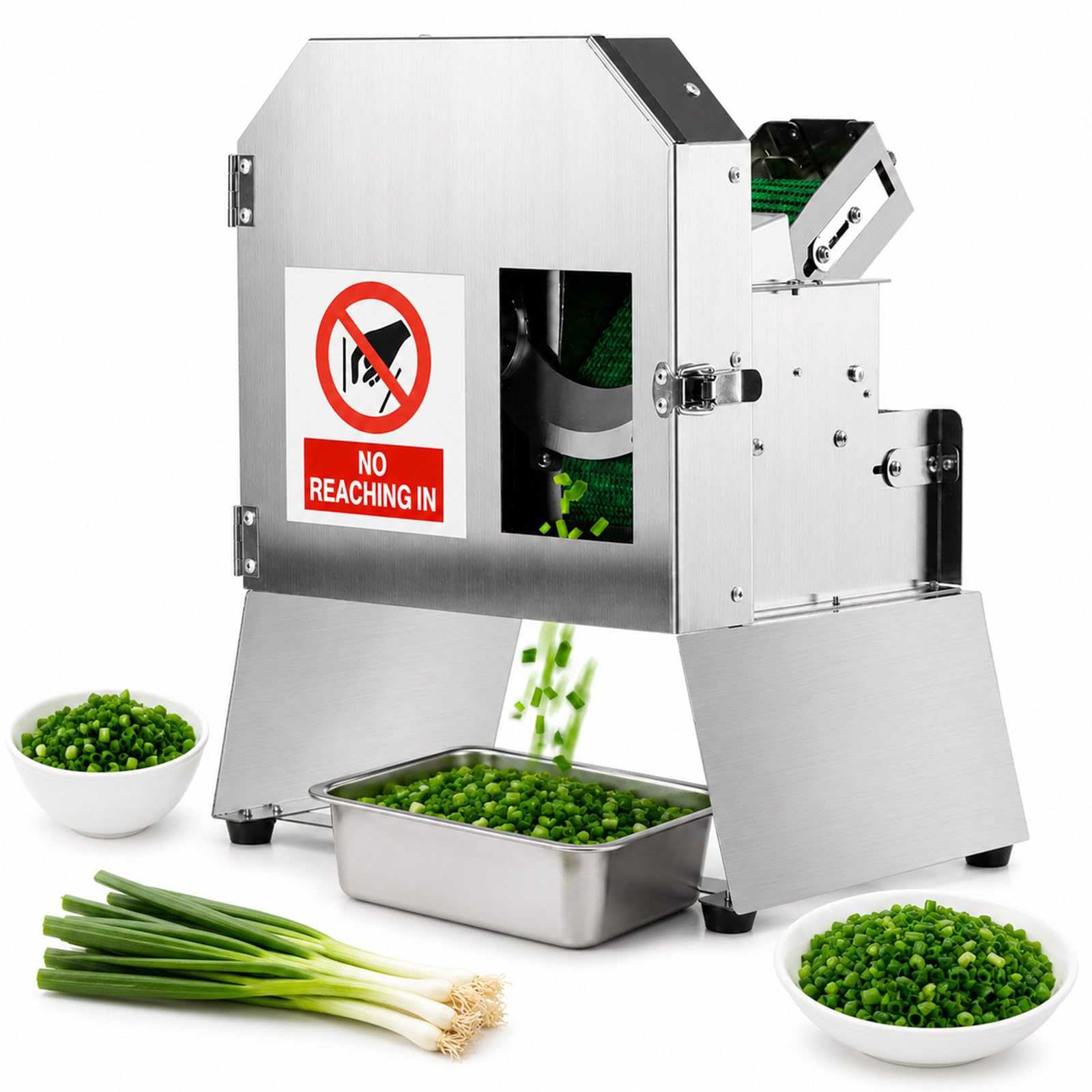 Cortadora de verduras para pepino y zanahoria con interruptor lateral seguro