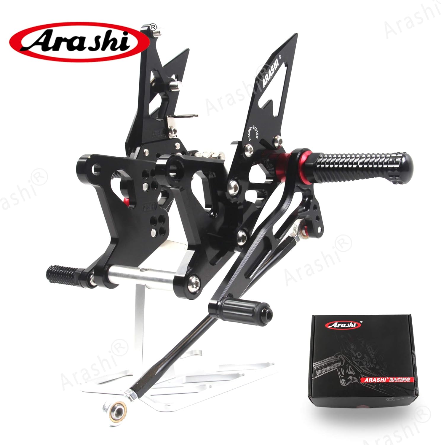 Arashi(Version 2.0) Adjustable Rearsets for KAWASAKI NINJA