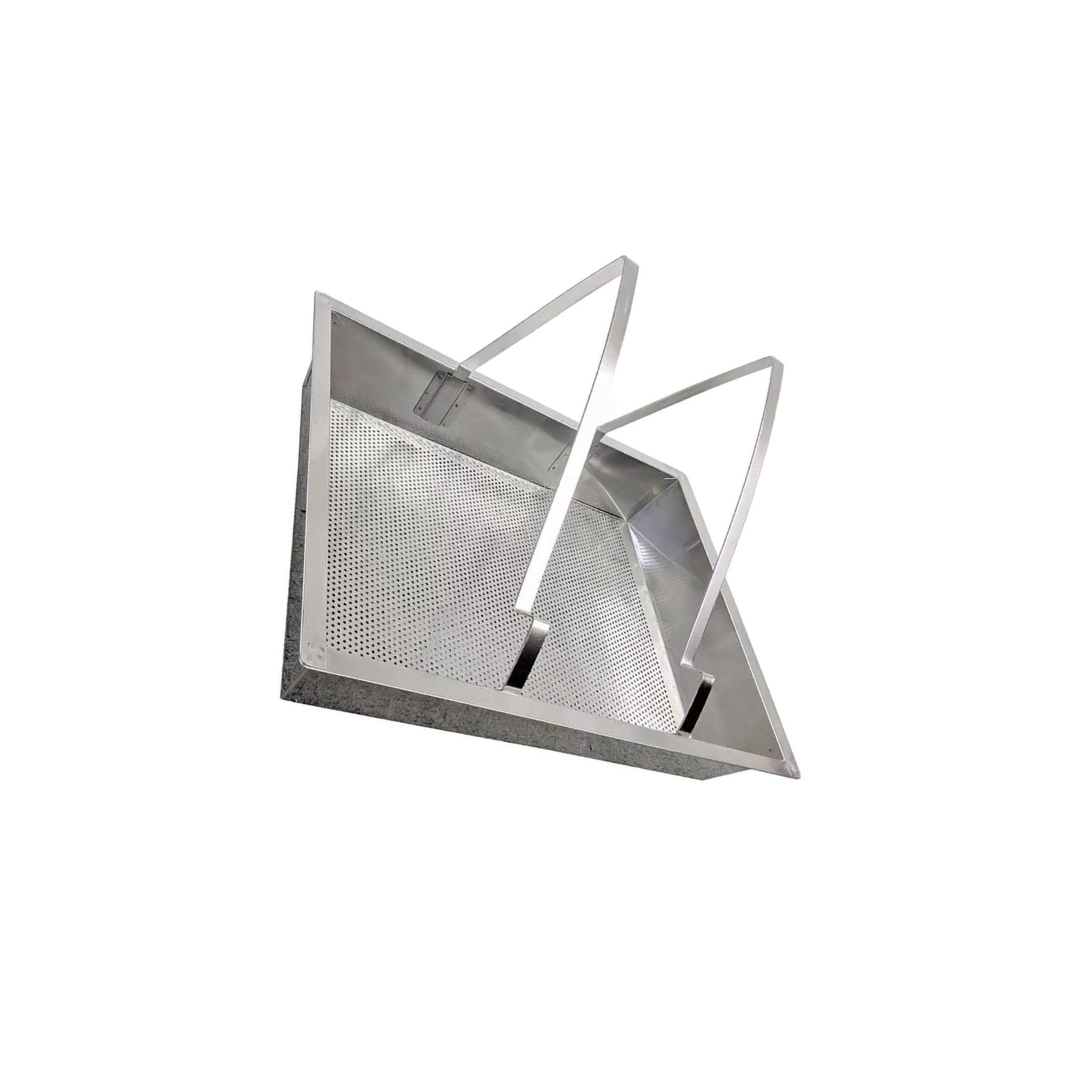 Bandeja desoperculadora de Acero Inoxidable Que combina Doble | funcionalidad. Fácil de usar. Bandeja de drenaje de miel. Práctica herramienta de apicultura. Extractor de equipo de
