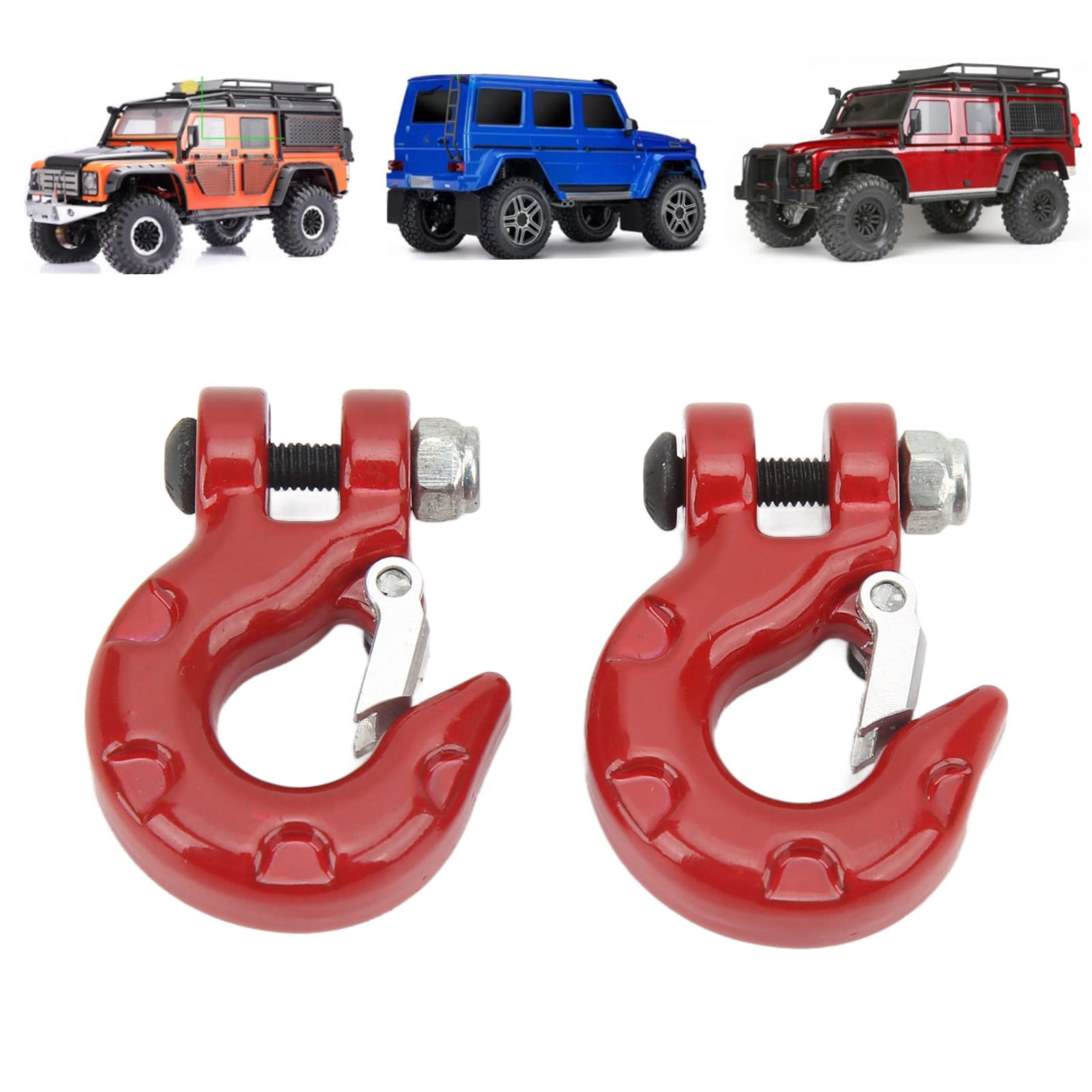 Rc Recovery Rope RC Recovery Hook RC Scale Tow Rope Hook For 1/10 Size Crawler Trucks ...