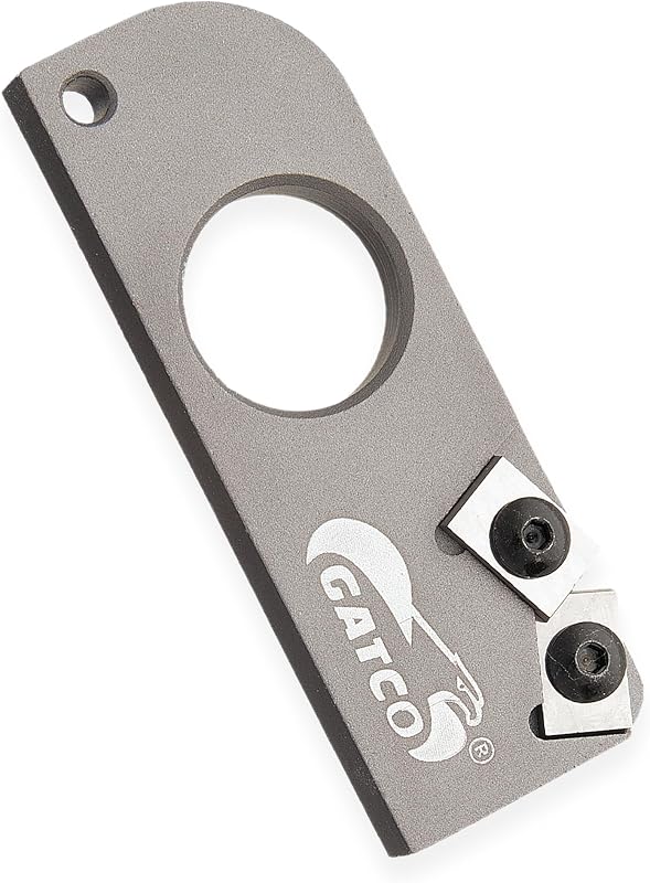 GATCO MCS Military Carbide Sharpener – Manual Pocket Knife Sharpener with 40° Carbide Blades – Compact Handheld Sharpening Tool for Field, Hunting & Outdoor Use – Durable, Lightweight, Portable Design