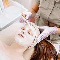 Vista 2 de WECARE Guantes desechables de nitrilo rosados, sin polvo ni látex, no estériles, aptos para alimentos