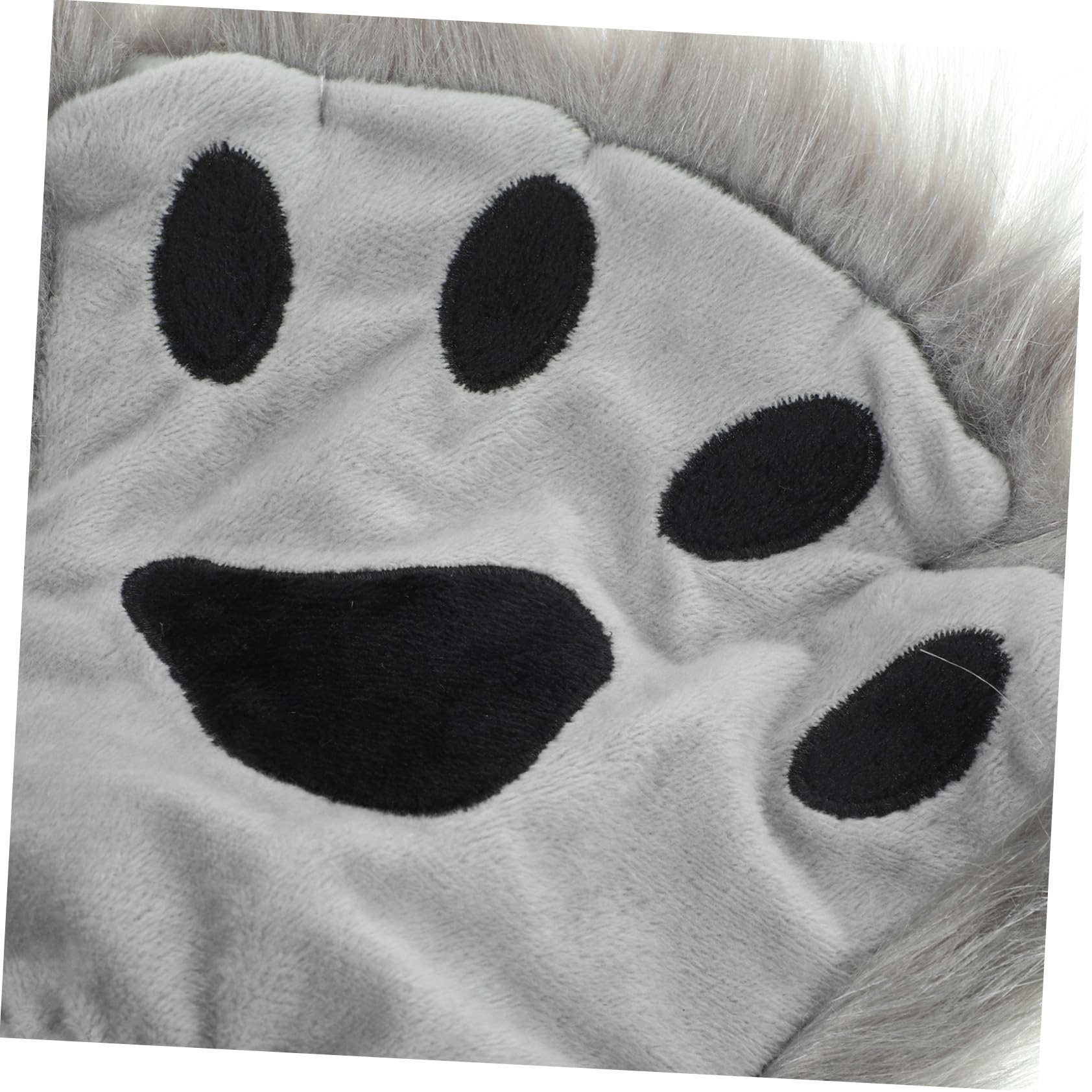 WOFASHPURET Halloween Hand Mitten Warm Half-finger Gloves in Faux for Boys and Girls and Adults