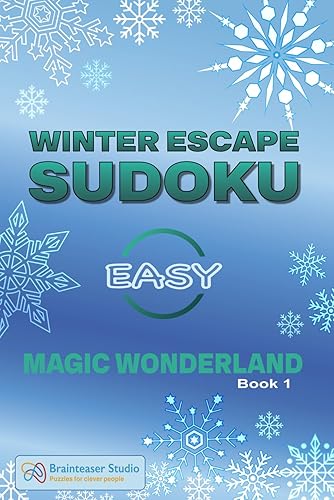 SUDOKU Magic Wonderland - Book1 EASY Escape the Winter Blues with our Brand New Series (Winter Escape Sudoku Series)