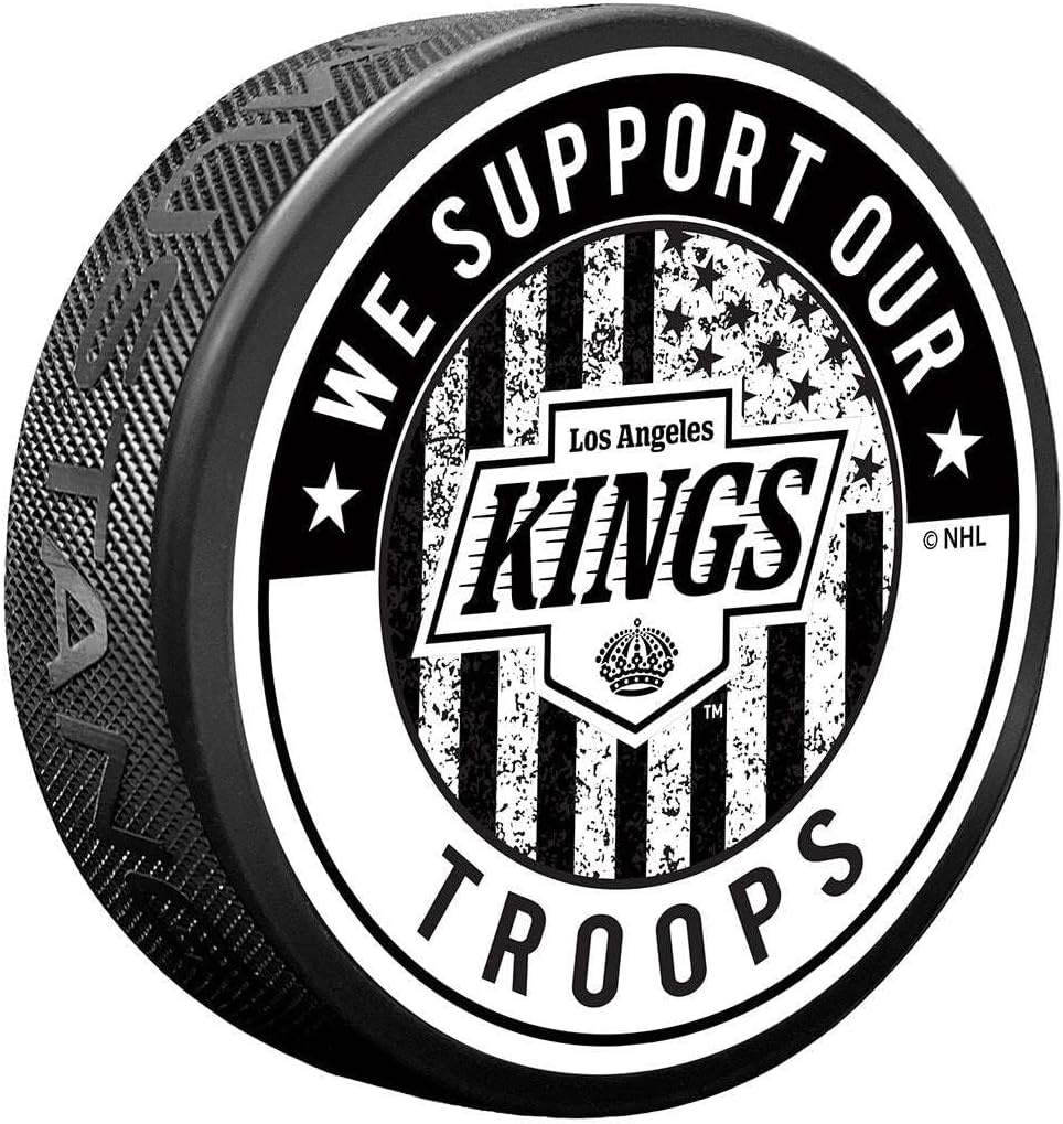 Sports Decor LA Kings Puck - Military Appreciation