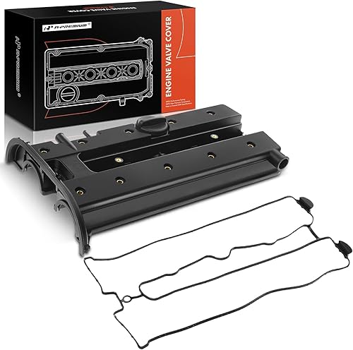 Miniatura 9 de A-Premium Tapa de válvula del motor, con junta y tapa de llenado de aceite, compatible con Daewoo Leganza 1999-2002, Nubira 1999-2002, Suzuki