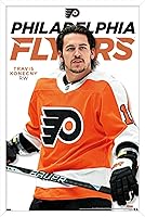 Vista 13 de Trends International NHL Philadelphia Flyers - Póster de pared Travis Konecny Feature Series 23, 34 pulgadas de largo x 22.4 W, paquete de póster