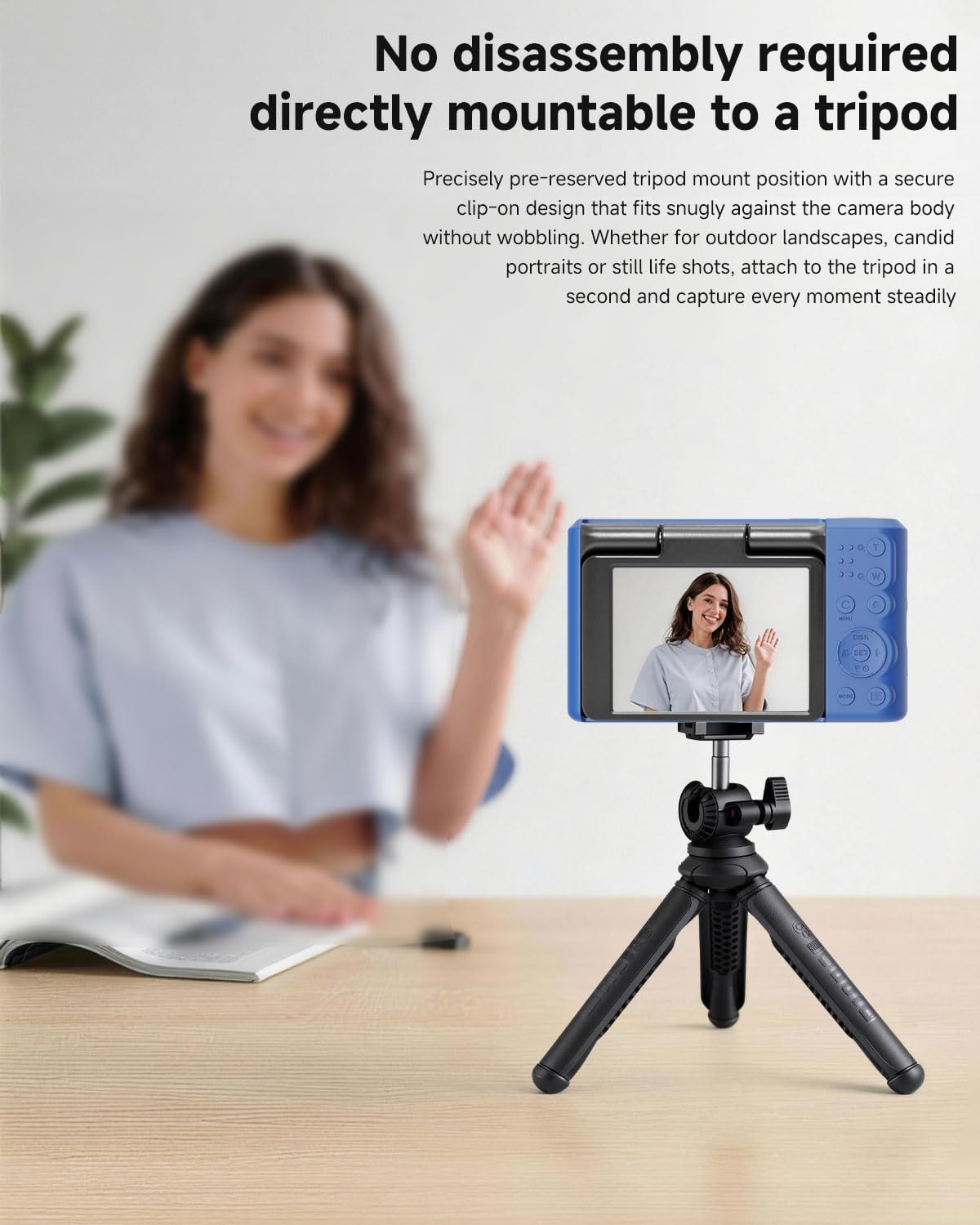 Silicone Protective case for Kodak Pixpro C1 Digital Cameras, with Screen Protector and Lanyard, for Kodak Pixpro C1 Accessories -(Deep Blue)