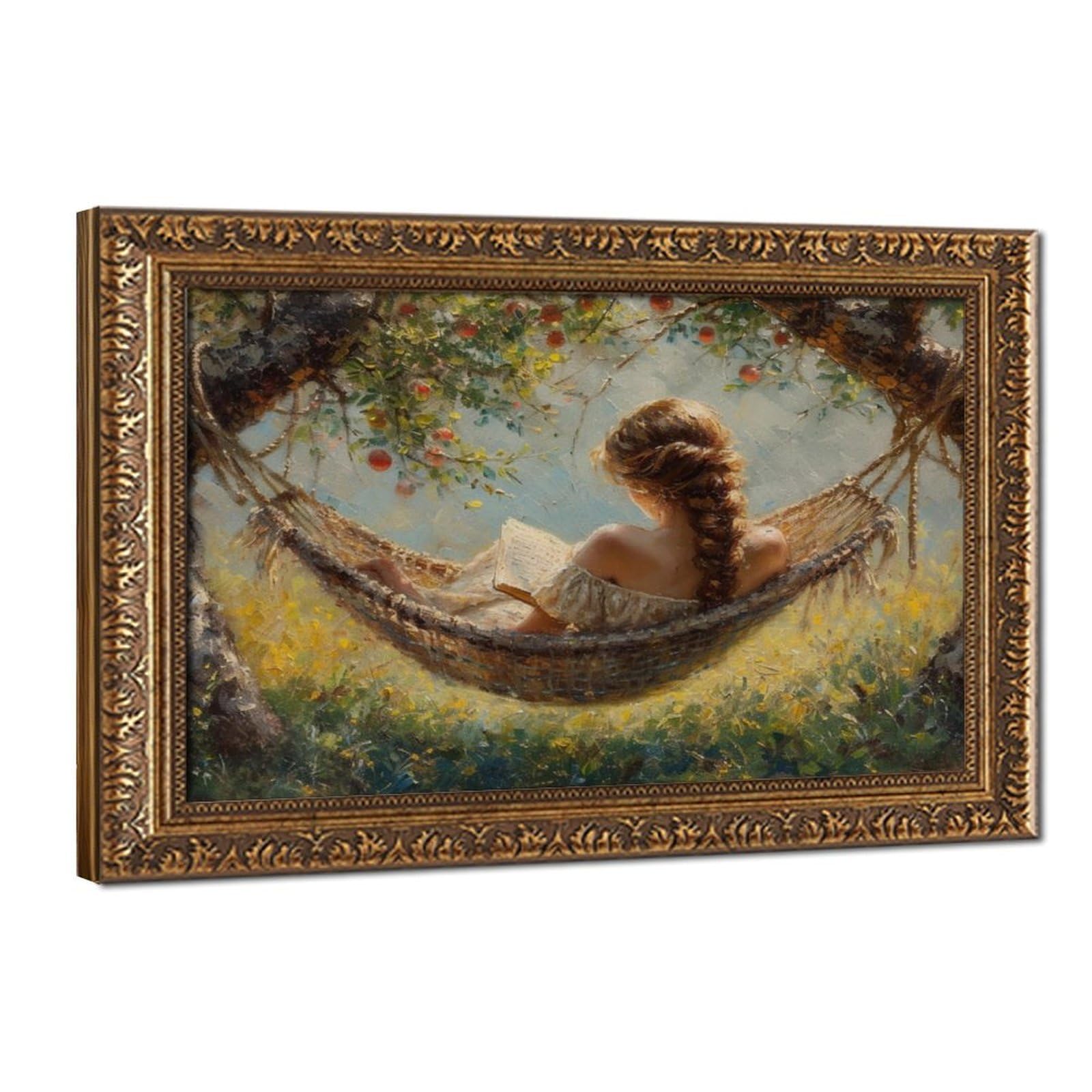 Bareronor Bookish Canvas Poster for Dorm Room Decor Gift