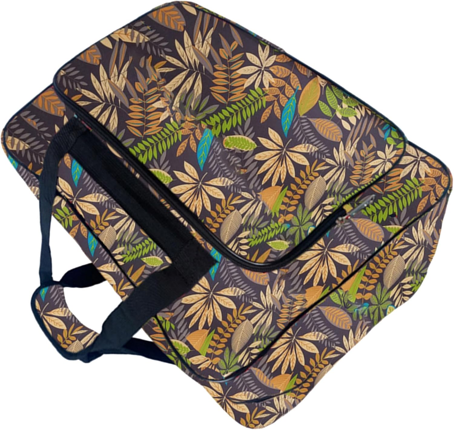 Multipurpose Sewing Machine Bag Spacious Sturdy Nylon Organizers With Handle For Easy Transport With Vibranting Color