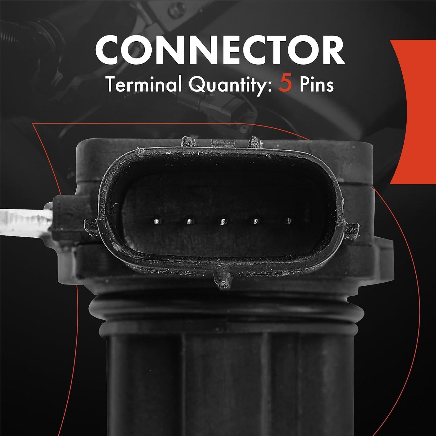 A-Premium Mass Air Flow Sensor [5 Pins] MAF Compatible with Toyota Avalon 2005-2012, Camry 2007-2011, Corolla Highlander & Lexus ES350 GS350 IS250 IS350 RX350, 22204-31010 22204-0H010