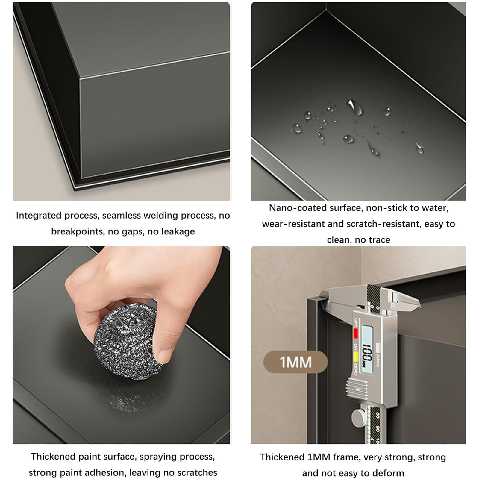 UPJAKS Secamanos Dispensador de Toallas de Papel Empotrado/receptáculo de residuos Dispensador de Toallas de Mano de Acero Inoxidable con Bote de Basura Desmontable y Almacenamiento Abierto Hotel