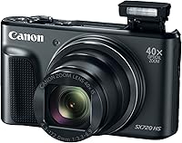Canon PowerShot SX720 HS Black - 40x Optical Zoom Point & Shoot Camera with Wi-Fi, 20.3MP Sensor & Full HD Video