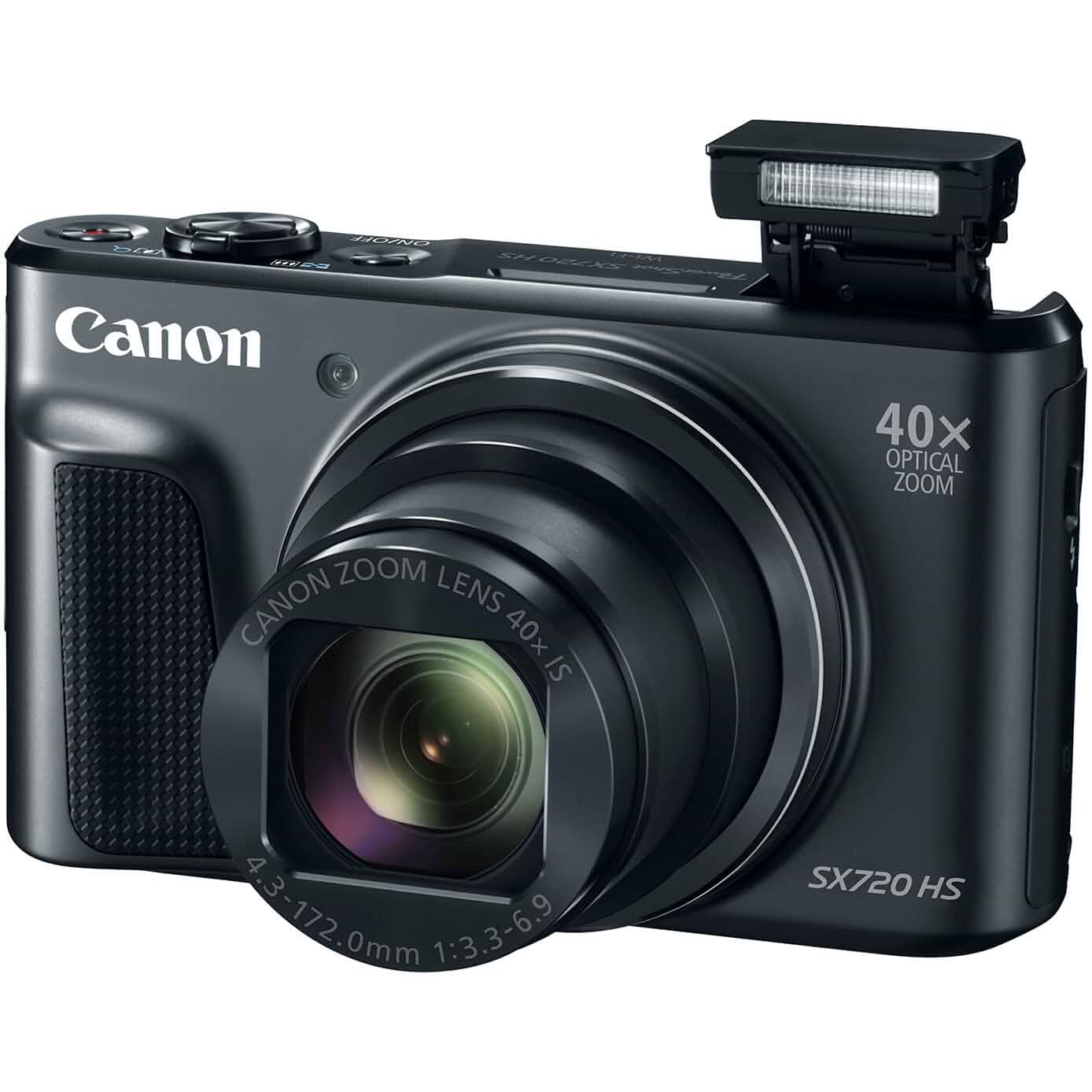 CanonCameras US PowerShot SX720 HS Black Compact