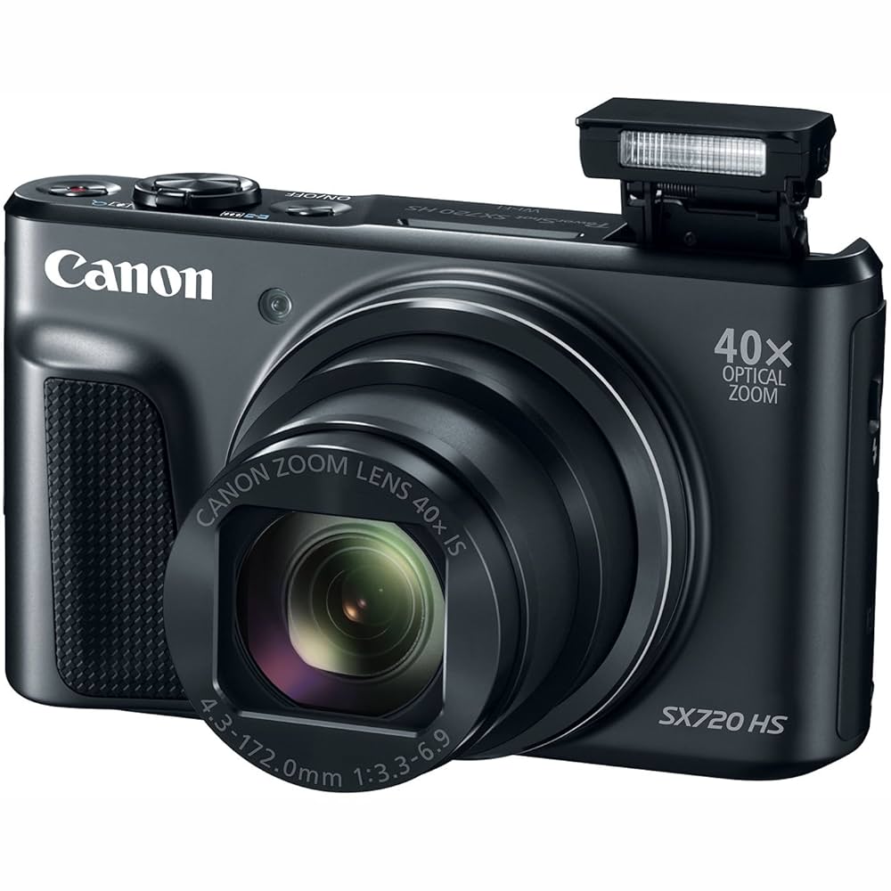 Canon PowerShot SX720 HS デジカメ　キャノン 中古】Canon キヤノン PowerShot SX720 HS ブラック コンパクト
