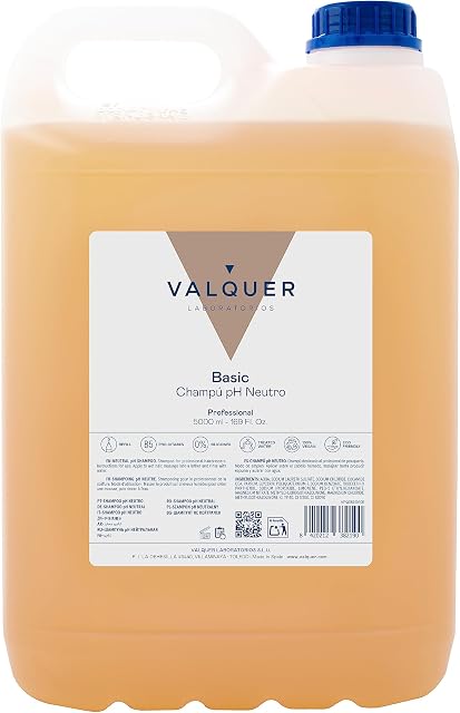 Valquer Profesional Ph Neutralny Odżywka Szampon z połyskiem i Pro-Witamina B5 do salonu fryzjerskiego 5000 ml