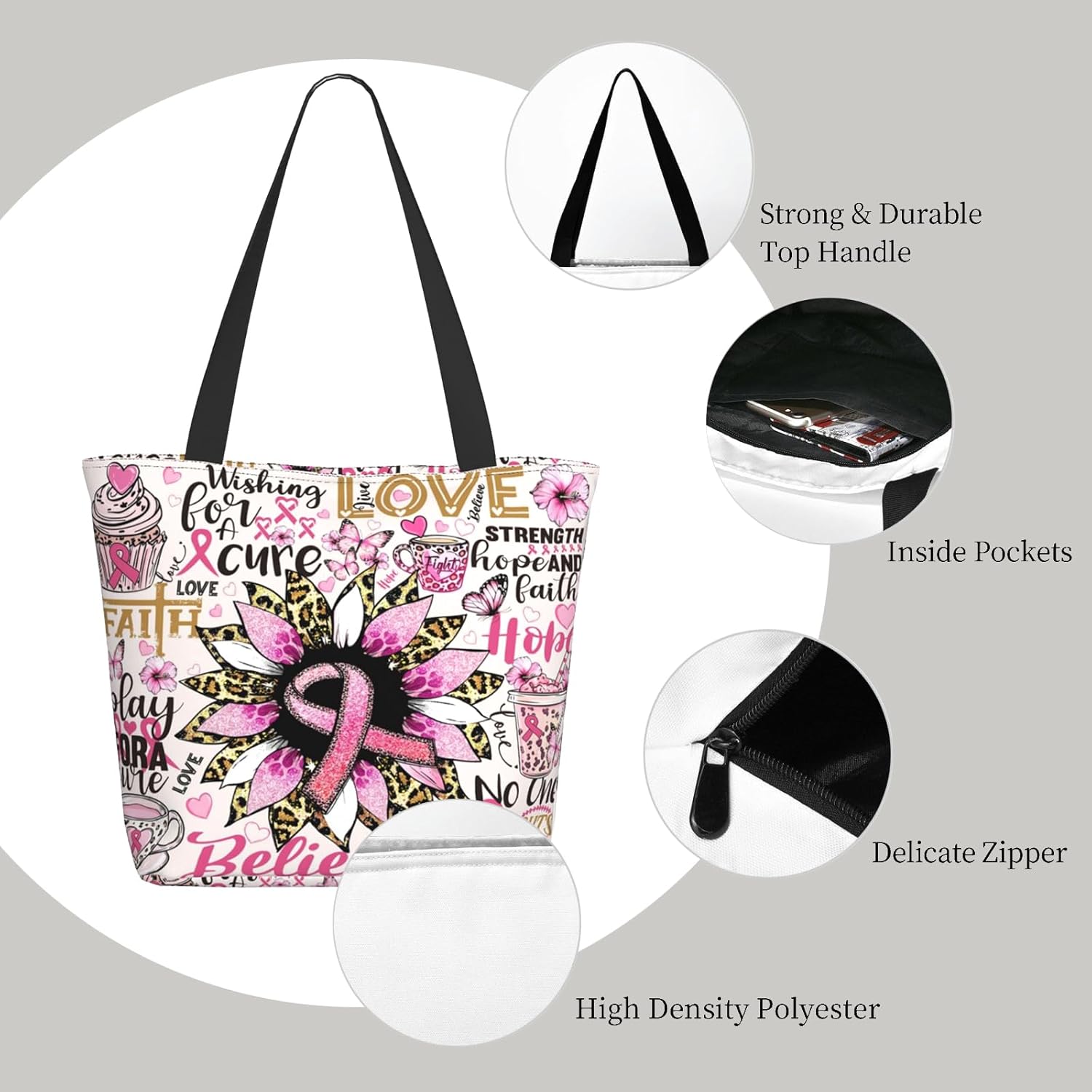 Tote Bag for Women Gifts Shoulder Handbag Shopping Bags For Women Work Birthday Mother Day