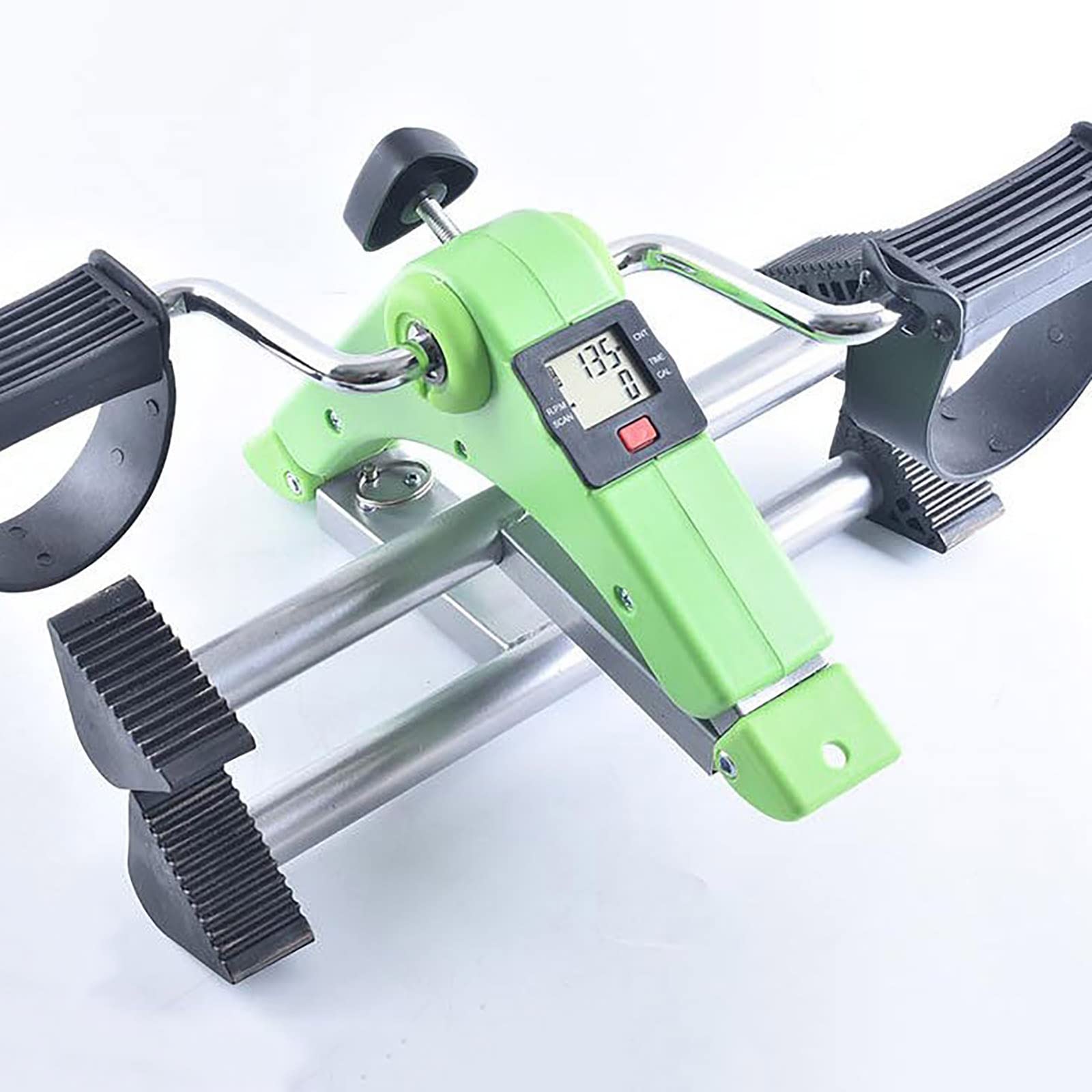 Mini Bicicleta estática, ejercitador de Pedales con Resistencia Variable, Equipo de rehabilitación de Fitness Plegable y Ajustable para Personas Mayores, Ancianos