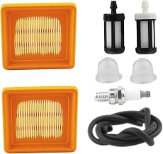 FS91 FS91R Air Filter Tune Up Kit for STIHL FS89 FS96 FS111 FS131 FS311 KM91R KM131 String Trimmer Brushcutter Replacement OEM 4180-141-0300 4180 007 1005