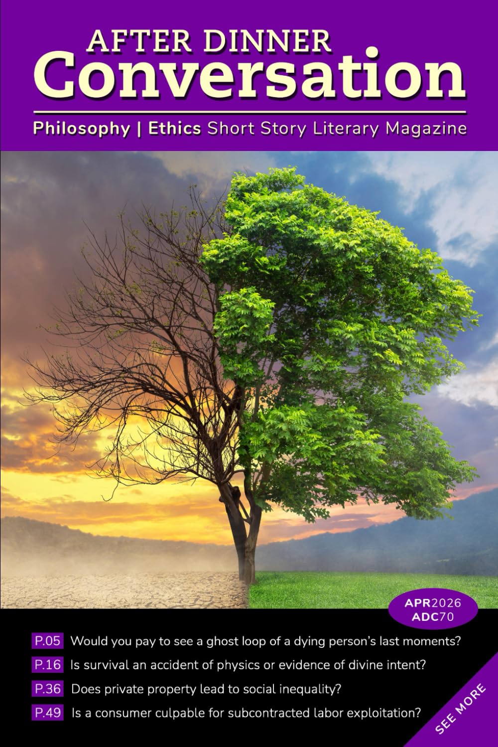 After Dinner Conversation (April, 2026): Philosophy | Ethics Short Story Literary Magazine