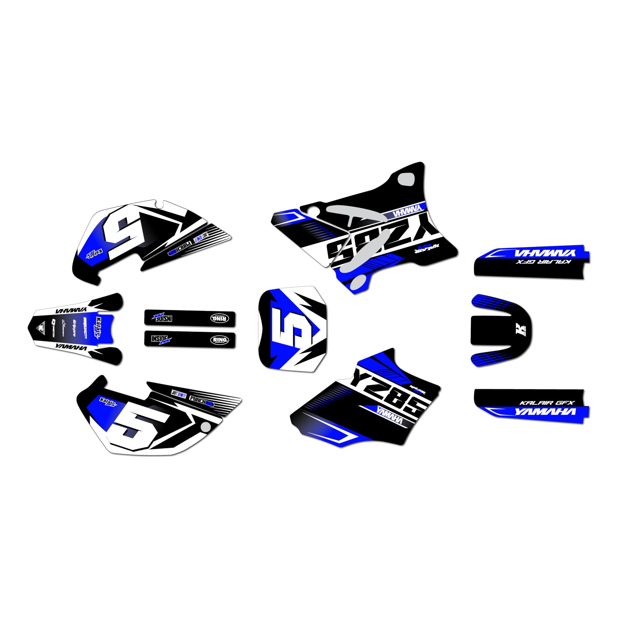 CLA レアーズ COMPETITION LICENSE YAMAHA Amazon.com: Kalair GFX Graphics Kit for Yamaha YZ85 (2002