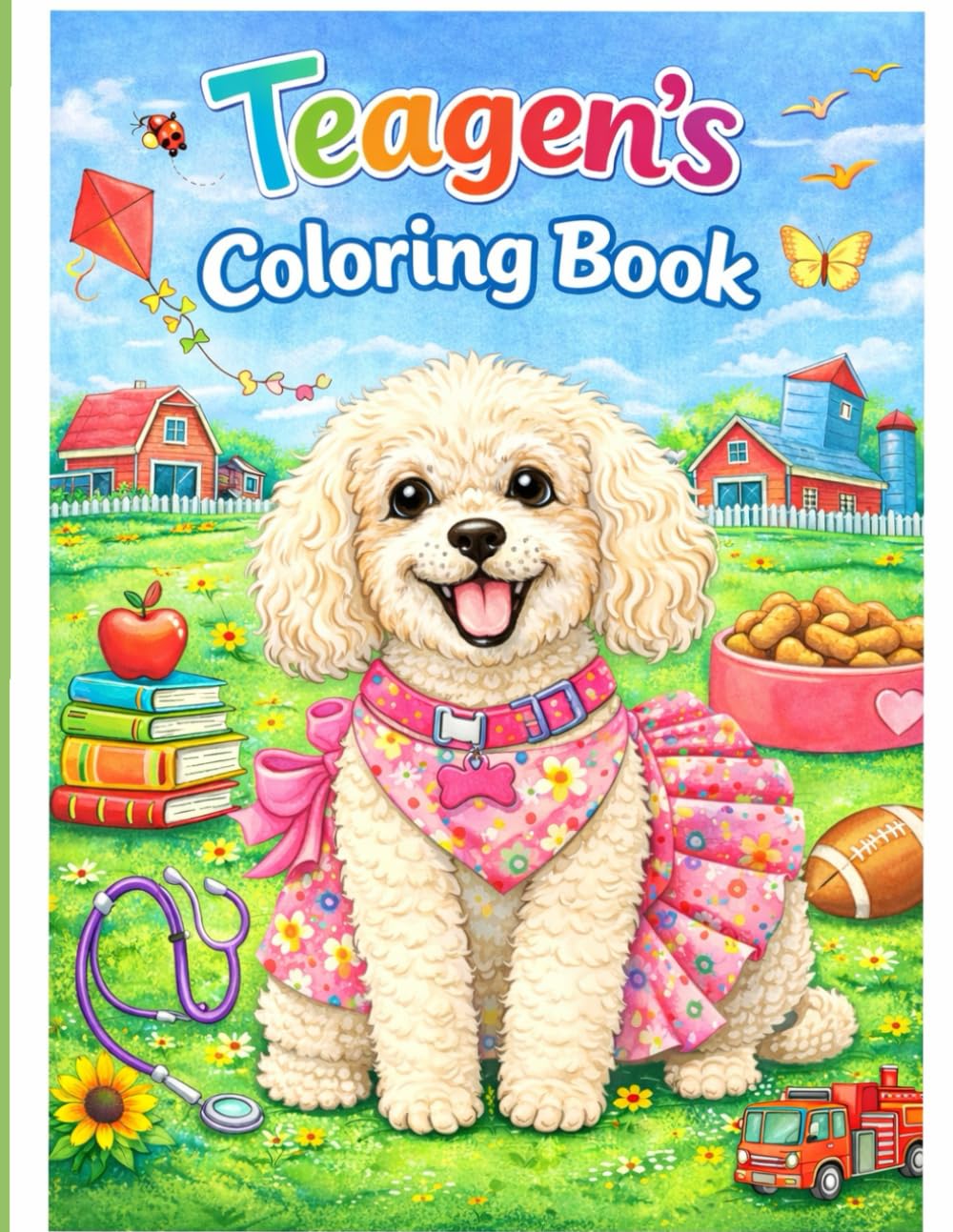 Teagen's: Coloring Book (A Dog Named Teagen)