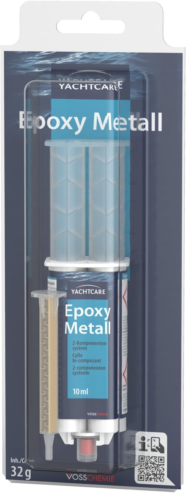 Yacht Care Epoxy Metal 32G, Reliable Stick; Different Materials