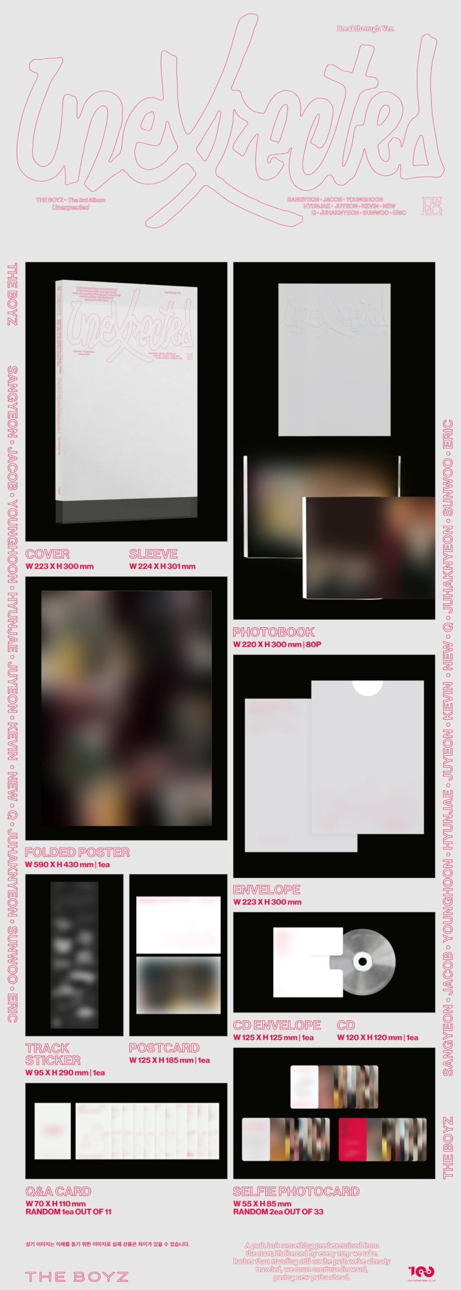 【THE BOYZアルバム】Unexpected 未開封 3種セット×15 Amazon.com: THE BOYZ TBZ Unexpected 3rd Album with Tracking