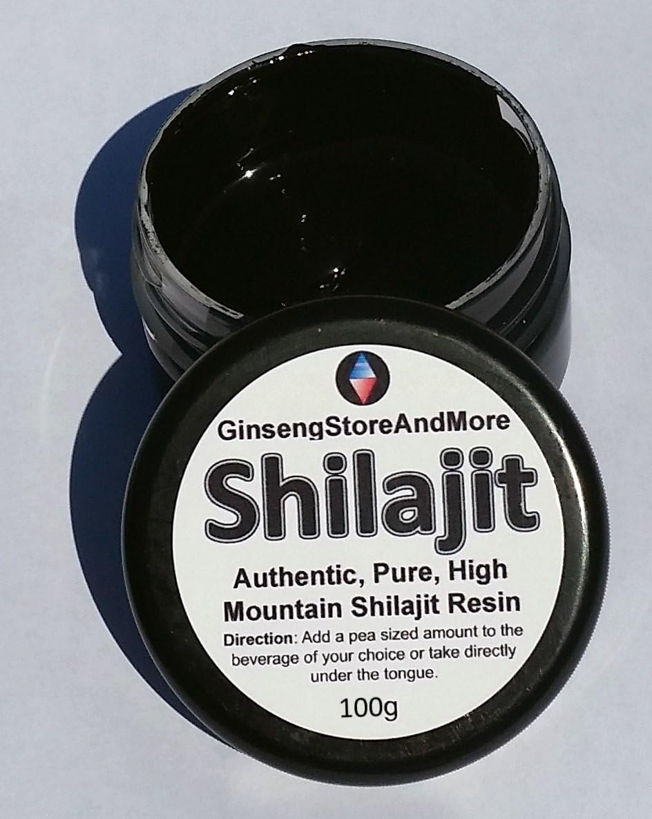 1000 Servings Shilajit (100g), Authentic, Pure, High Mountain Shilajit Resin | Amazing Source of Fulvic Acid, Trace Minerals, Boost Energy, Great for Men and Women