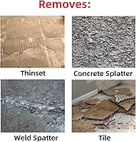 Vista 6 de Firecore 3 en SDS Plus cincel Bit Cincel inclinado en ángulo para taladro martillo 42CrMo herramienta de eliminación de azulejos para hormigón