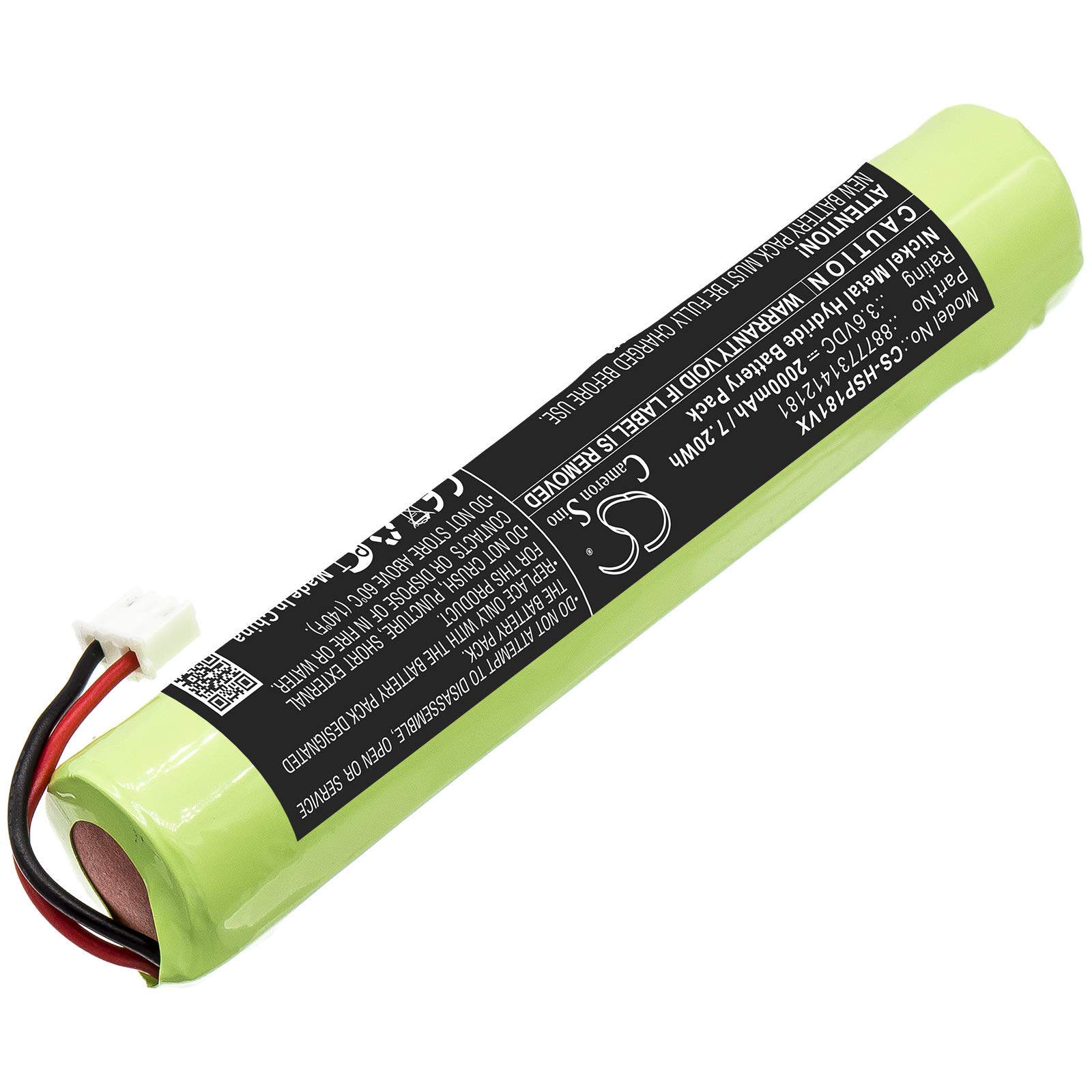 Sisawia Replacement Battery for Brush Cleaner Mop,2000mAh